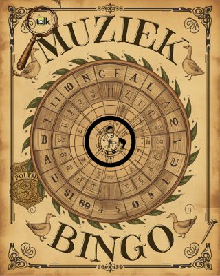 Dinsdag - Muziekbingo-avond