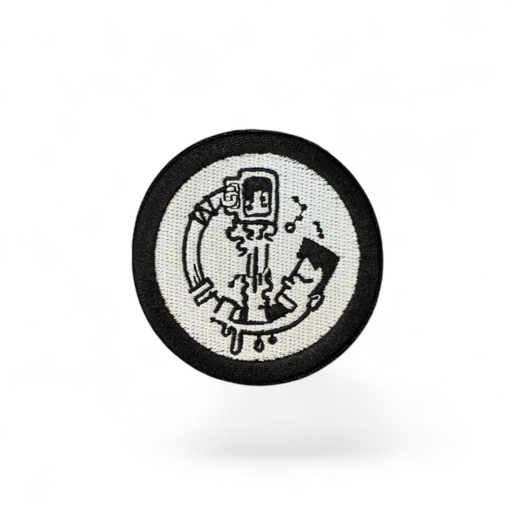 Carnavalsembleem - Den Dorstige Vrijwilliger